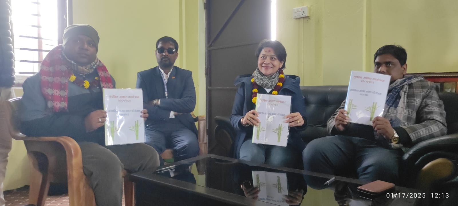 मुखियापट्टीमा सुरक्षित आवास परियोजना सञ्चालन गर्ने सम्बन्धमा त्रिपक्षीय सम्झौतामा हस्ताक्षर