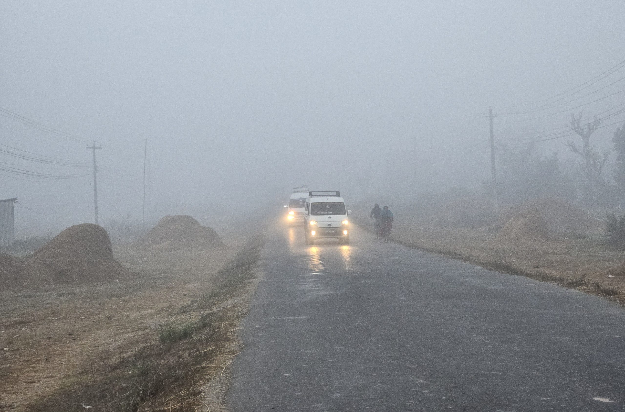 आजको मौसमः तराइमा हुस्सु र कुहिरो कायमै रहने
