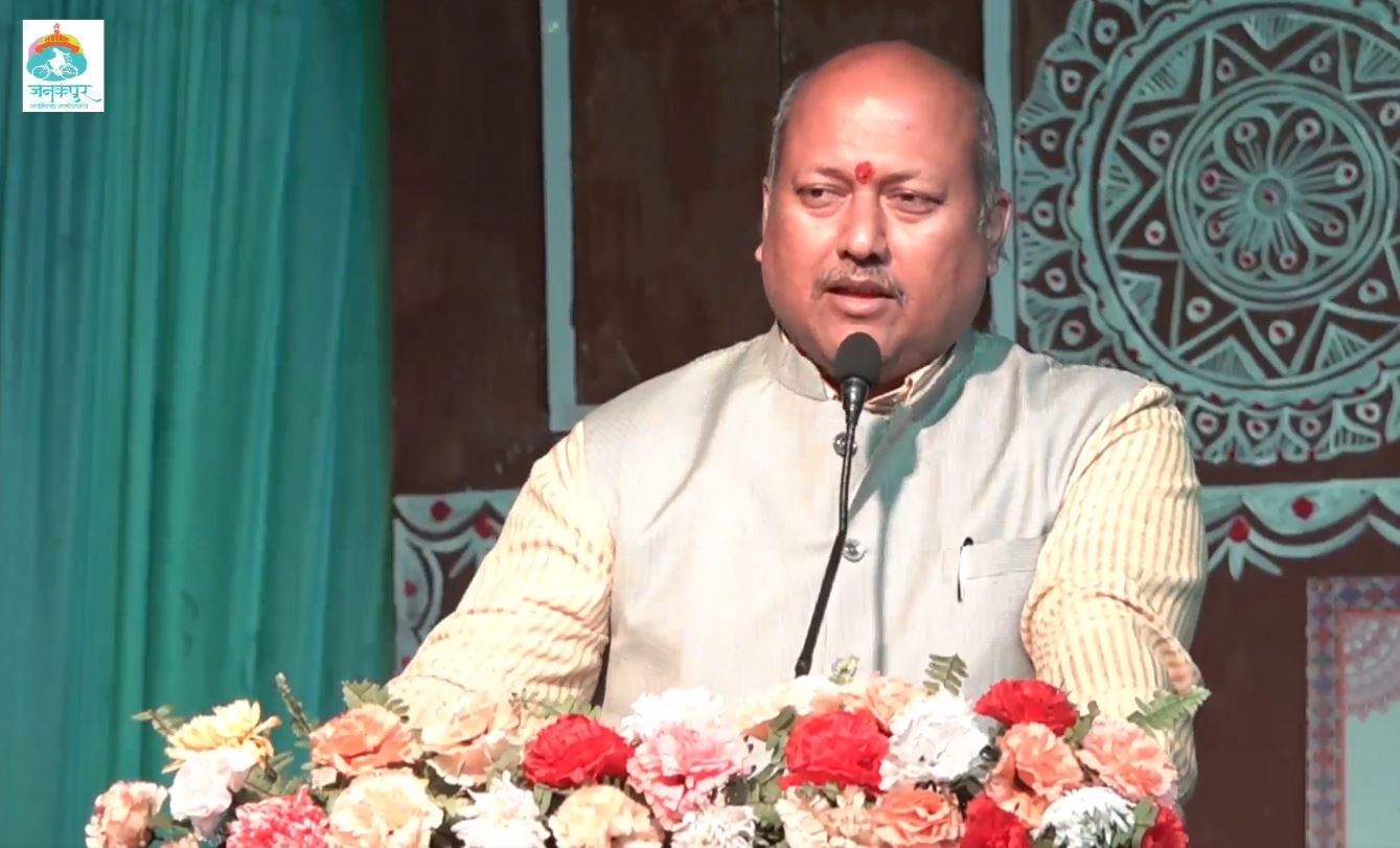 जनकपुर साहित्य महोत्सवको महत्व र साहित्यिक योगदानको आवश्यकता: मुख्यमन्त्री सिंह