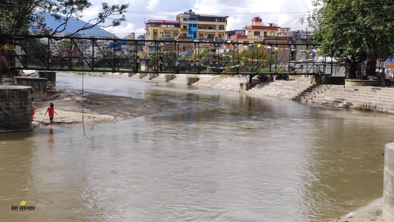महाशिवरात्रिमा बागमतीमा मेलम्चीको पानी बगाइयो