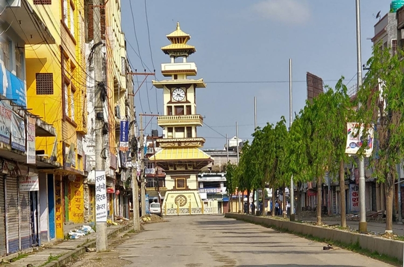 वीरगन्जमा निषेधाज्ञा जारी, सभा र जुलुसमा प्रतिबन्ध