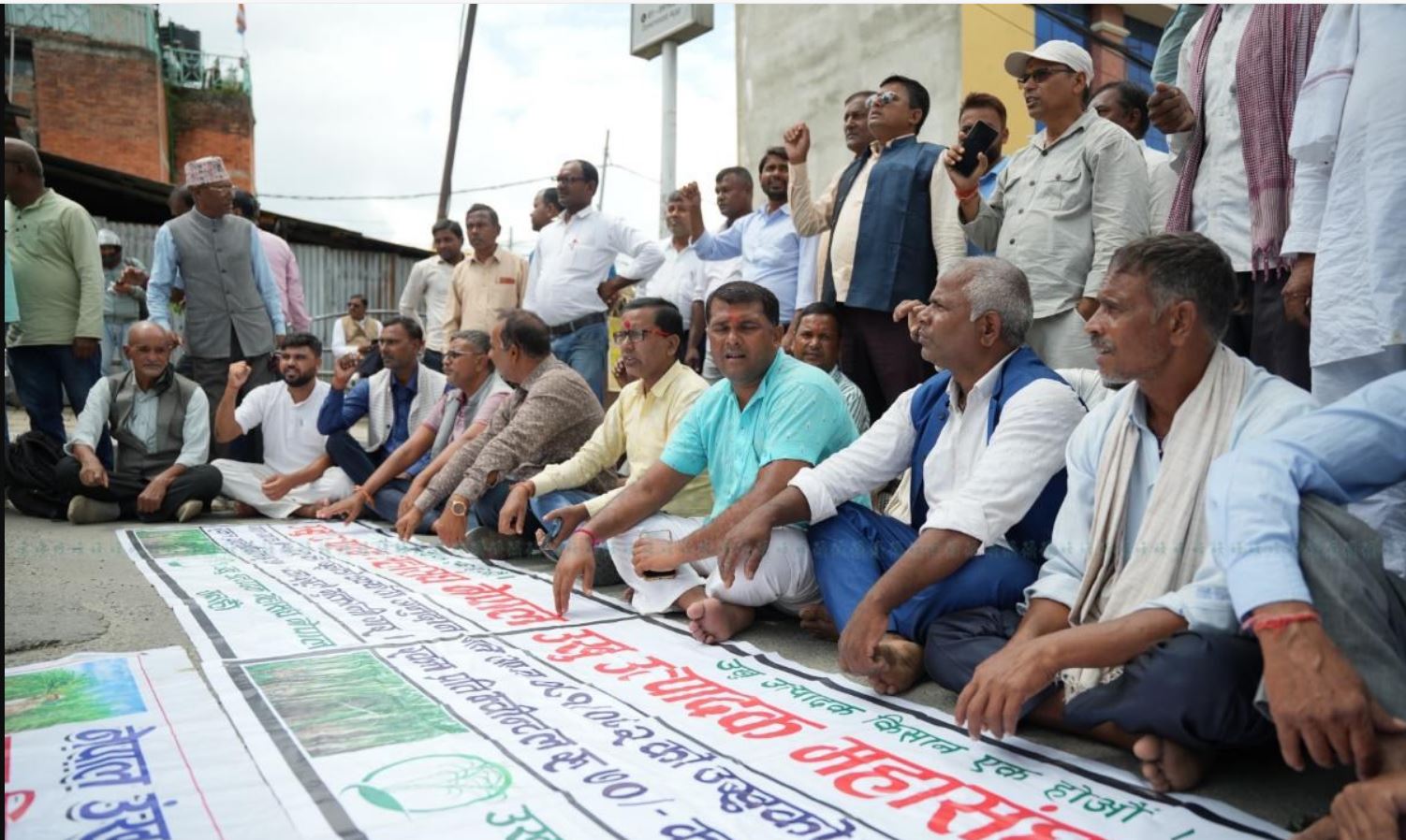 “उखु किसानको भदौ २५ देखि राष्ट्रिय राजमार्ग बन्द गर्ने चेतावनी,
