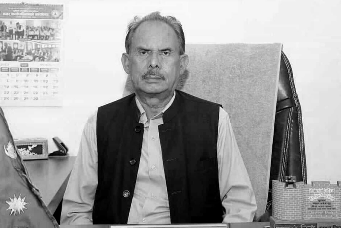 लुम्बिनी नगर प्रमुख (खान)को आकस्मिक निधन, शोकको लहर”