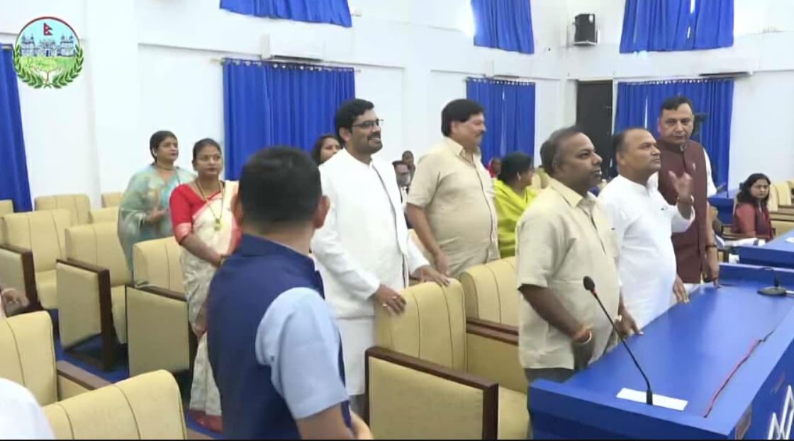 अर्थमन्त्रीको राजीनामा माग्दै मधेश प्रदेशसभा अवरुद्ध
