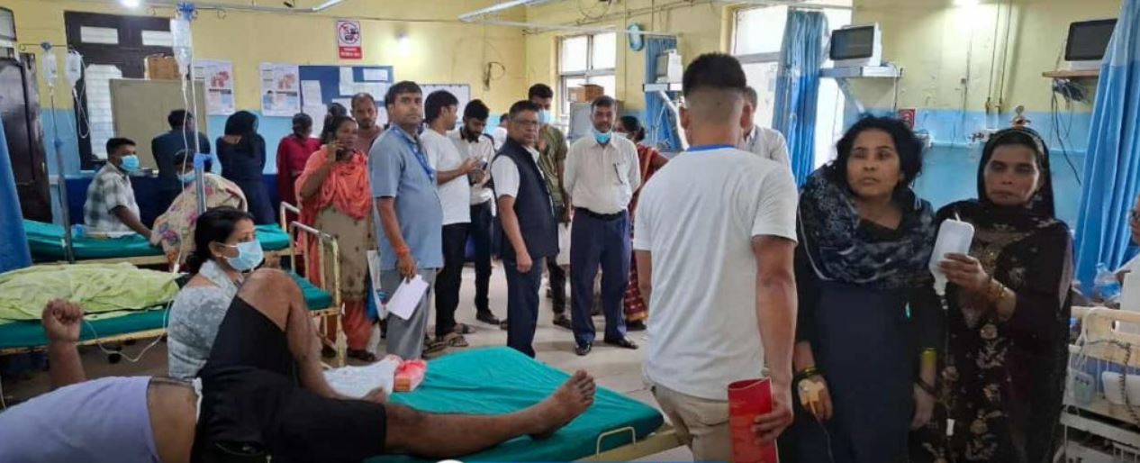 पर्सामा हैजा र झाडापखालाको प्रकोप जारी, ७१२ संक्रमित र ५१७ निको भए