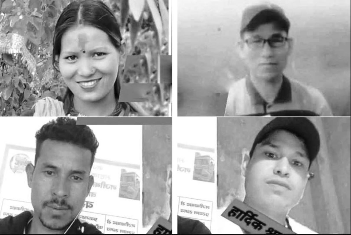 भारतमा सवारी दुर्घटना, नेपालीको निधन : ४ को मृत्यु, २ घाइते