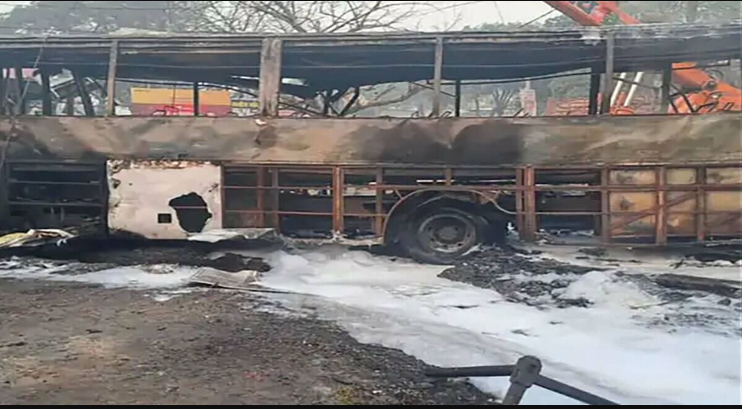 नेपाल–भारत बस आगलागी घटनामा ३ जनाको मृत्यु, २ नेपाली प्रभावित