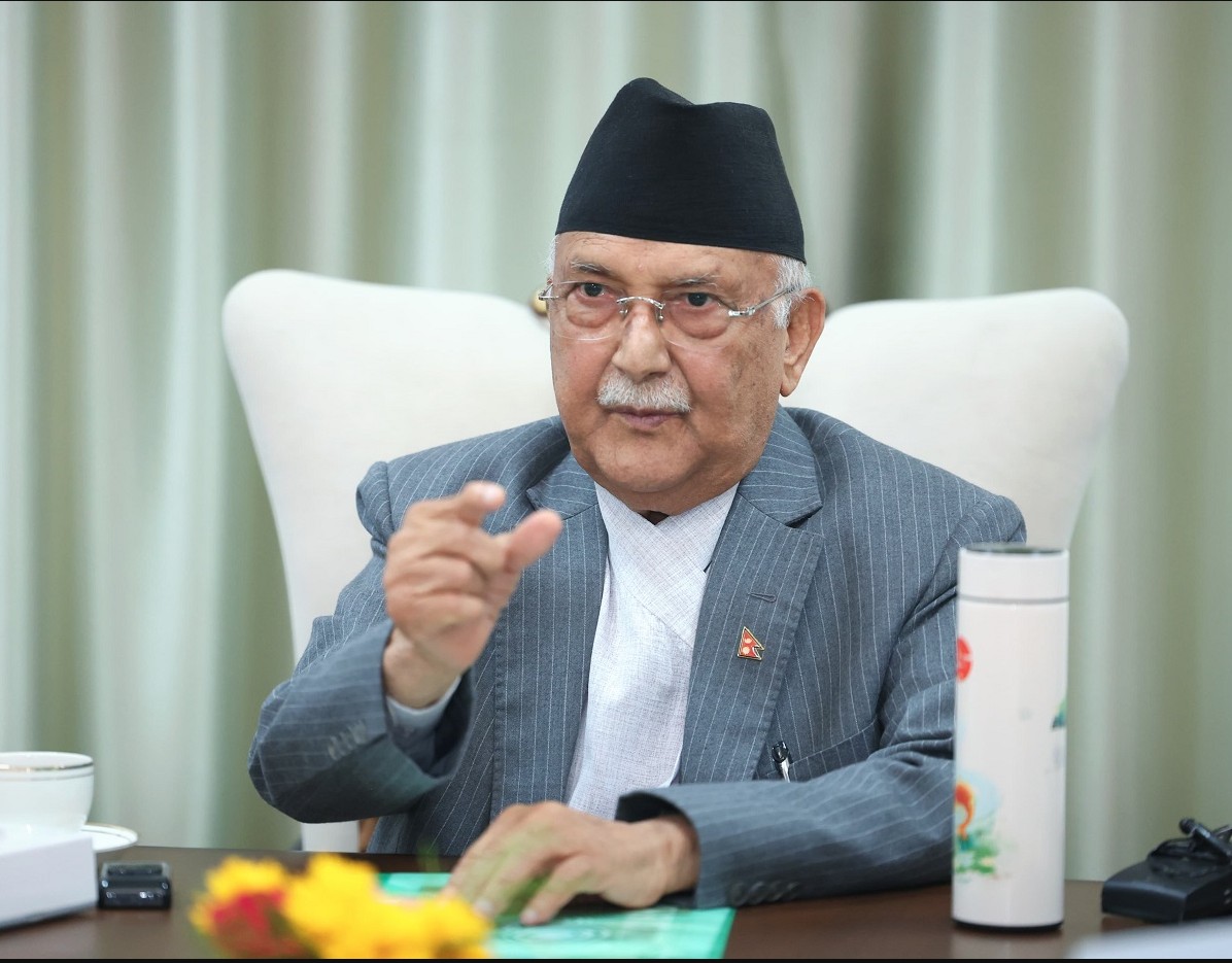 “ओलीको आरोप— भदौ २३–२४ का घटना देशलाई उल्टो दिशामा लैजाने प्रयास”