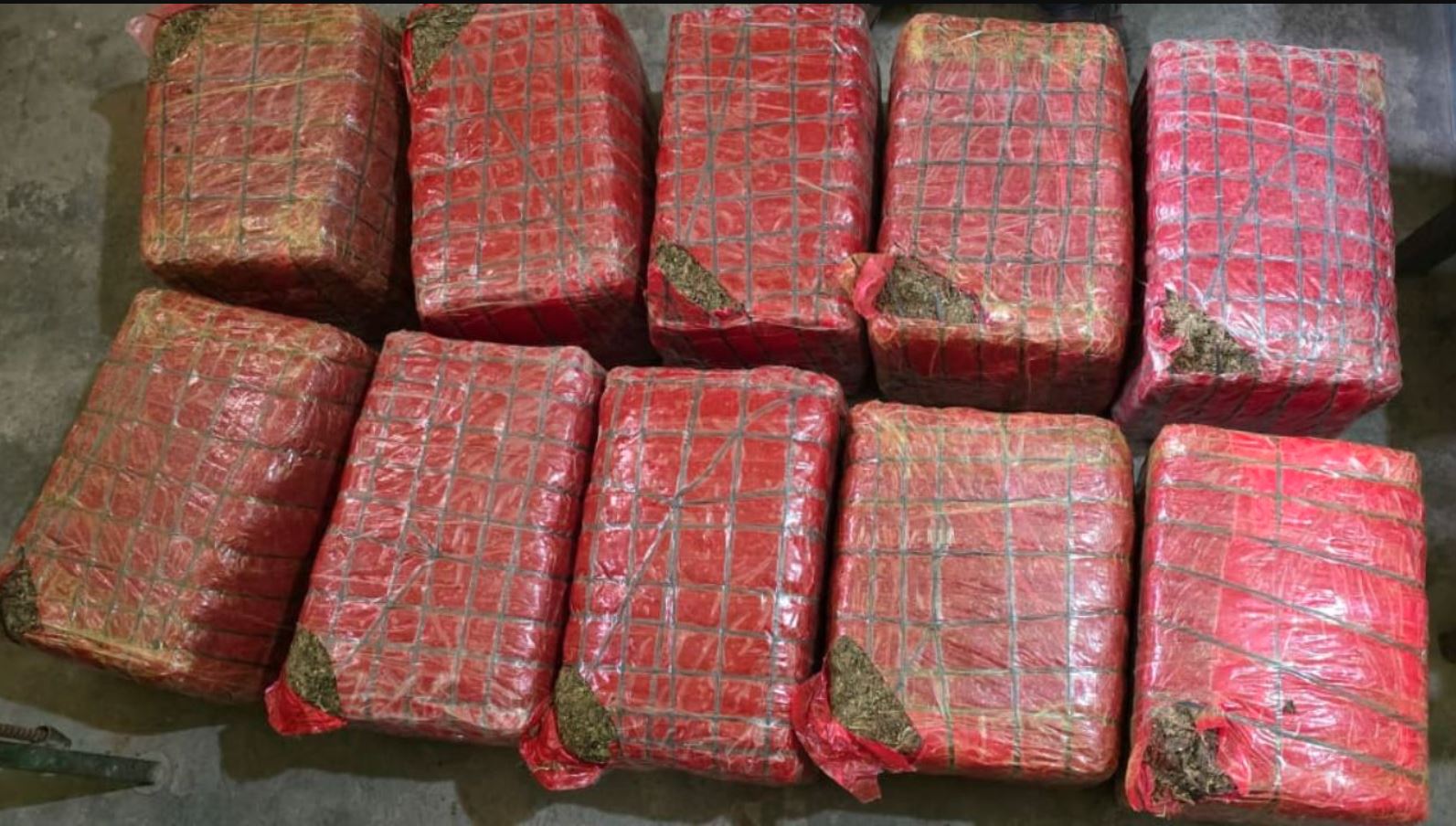 गाँजा लादिएको कार पर्सामा नियन्त्रणमा, दुई पक्राउ