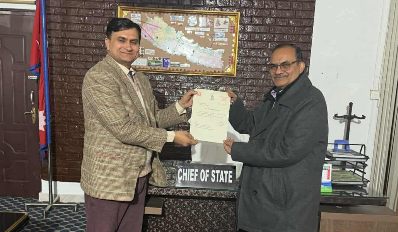 मधेस प्रदेशको मुख्य न्यायाधिवक्तामा डा. सुनिल रञ्जन सिंह नियुक्त