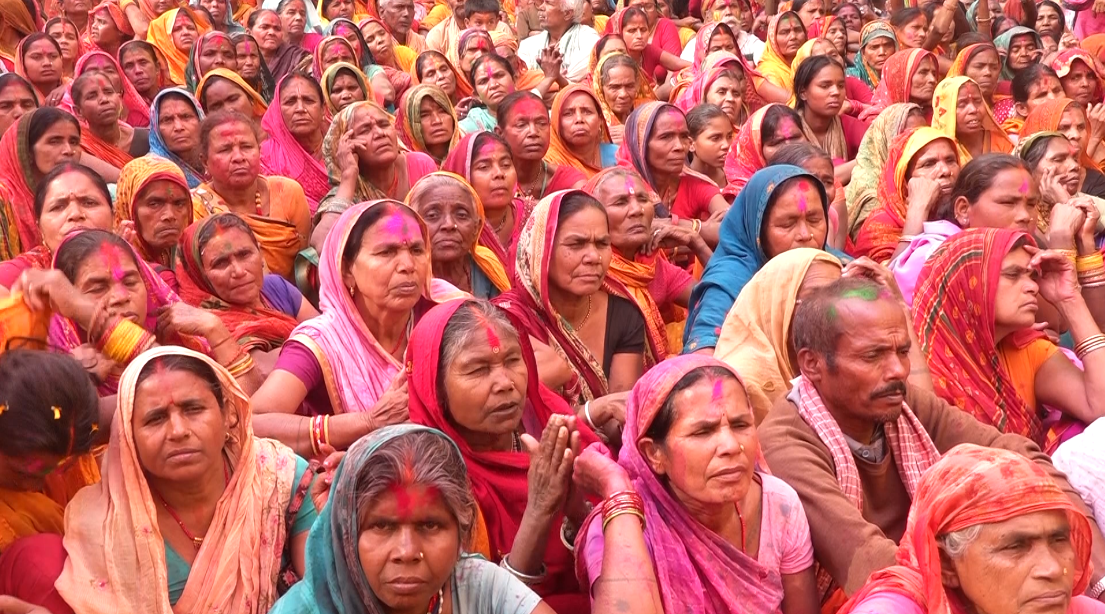 कञ्चनवनमा रंग–अबिरसहित होलीको उल्लास, मिथिलाञ्चलमा पर्वको औपचारिक आगमन,