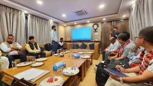 जनकपुर–अयोध्या हवाई सेवा र कृषि उद्यम विस्तारबारे सांसद झा र बुद्ध एयरबीच छलफल