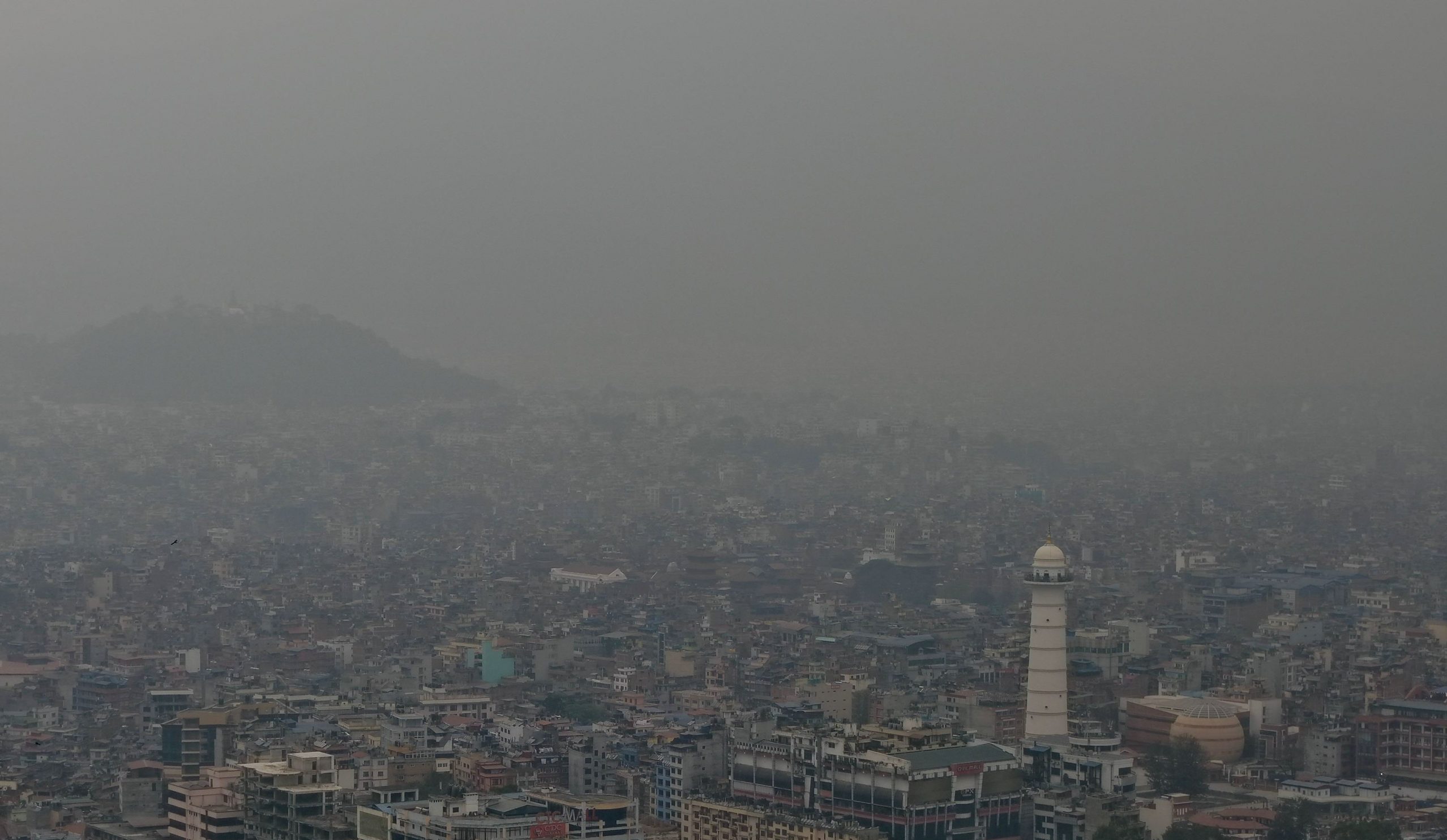काठमाडौँ विश्वकै सबैभन्दा प्रदूषित शहर, एक्युआई २०४ पुग्यो