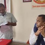 एकडारा गाउँपालिकामा विकास योजनाको भुक्तानी रोकिएको भन्दै सीडीओलाई ज्ञापनपत्र