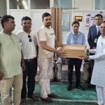 मधेशका आठै जिल्लाका पत्रकार महासंघ शाखालाई कार्यालय सामग्री हस्तान्तरण,