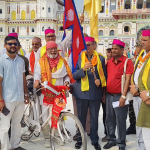 कमला नदी संरक्षणको सन्देश लिएर जनकपुरधामदेखि देहरादुनसम्म ५२ दिने साइकल यात्रा,