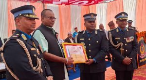 मधेश प्रदेशकै उत्कृष्ट प्रहरी बने महोत्तरीका प्रहरी निरीक्षक साह,